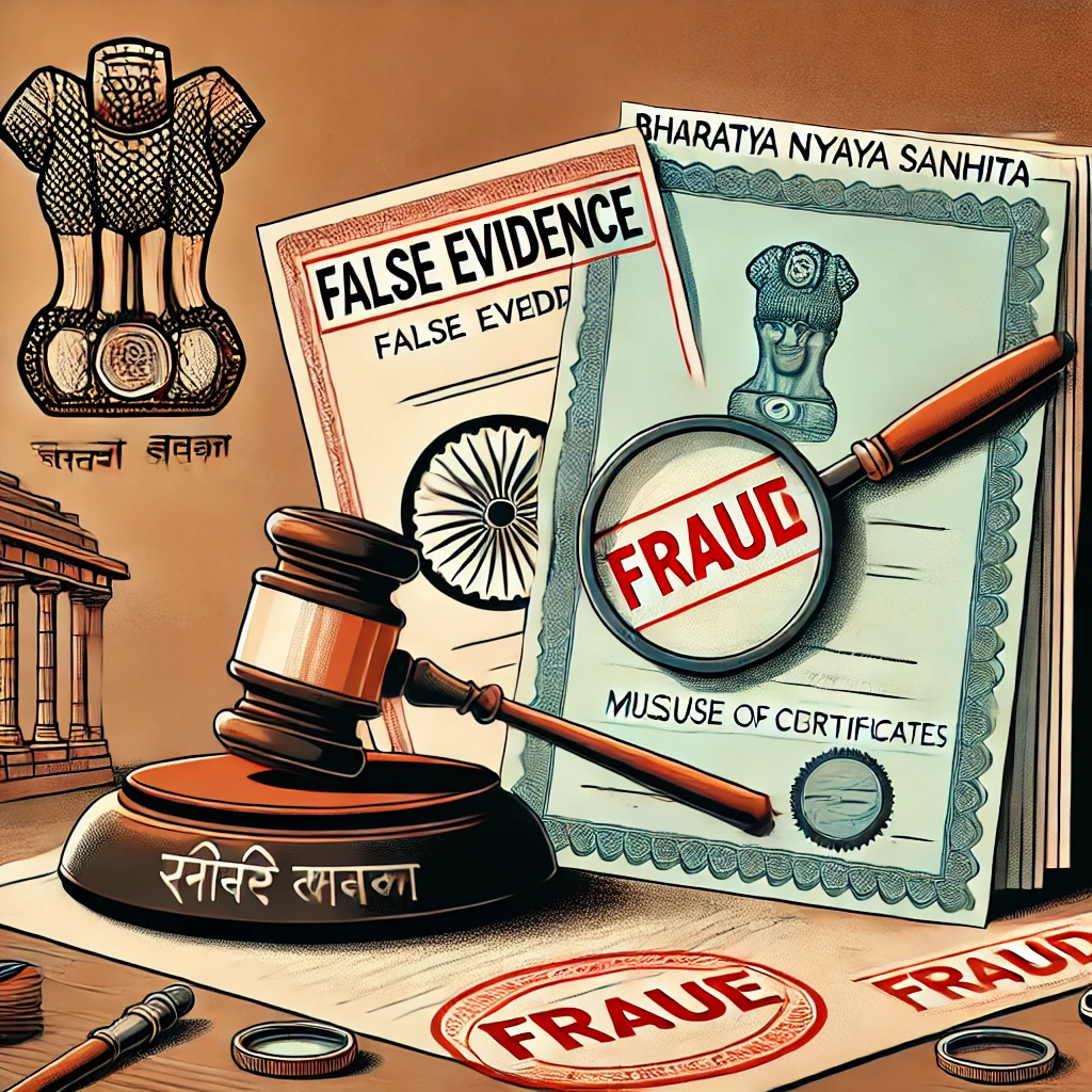 False Evidence and Misuse of Certificates: A Detailed Examination of Sections 233 to 236 of Bharatiya Nyaya Sanhita, 2023