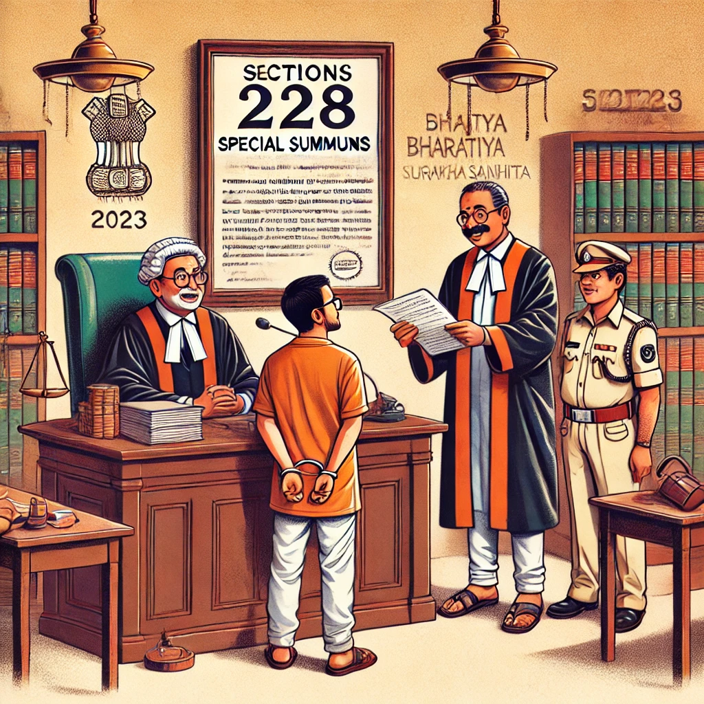 Simplifying Sections 228 and 229 of Bharatiya Nagarik Suraksha Sanhita, 2023: Magistrate's Role in Summons and Petty Offences