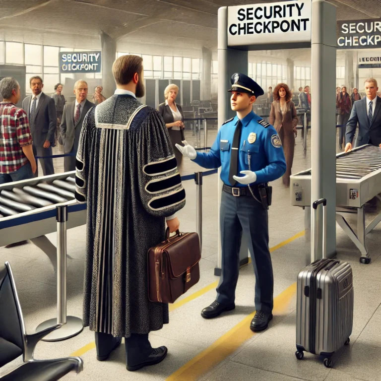 Should Judges Be Exempt from Airport Security Checks