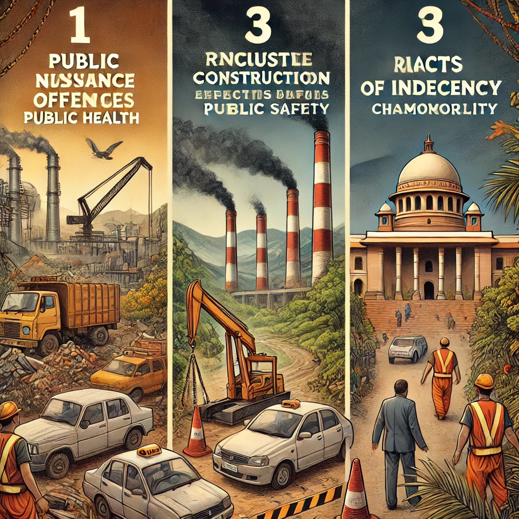 Public Nuisance Offenses in Bharatiya Nyaya Sanhita, 2023: Public Health, Safety, and Morality