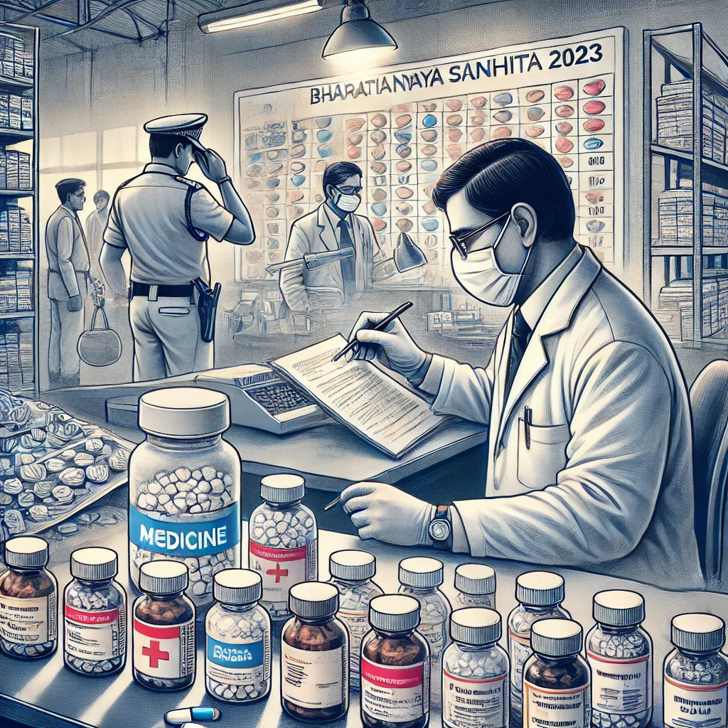 Ensuring Safety in Medicine: Bharatiya Nyaya Sanhita 2023 on Drug Adulteration and Mislabeling