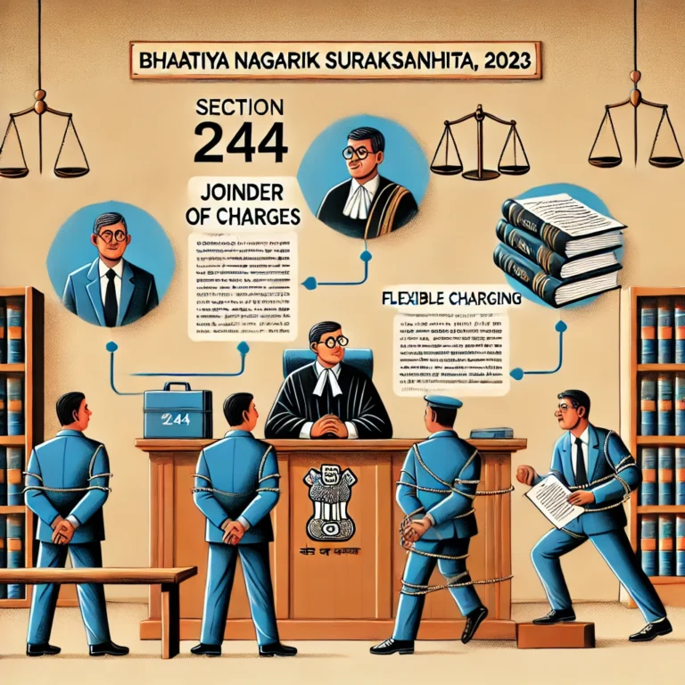 Understanding Joinder of Charges under Section 244: Flexible Charging in Criminal Trials