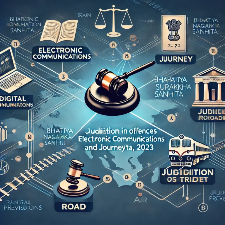 Jurisdiction in Offences Involving Electronic Communications and Journey: Provisions of Bharatiya Nagarik Suraksha Sanhita, 2023