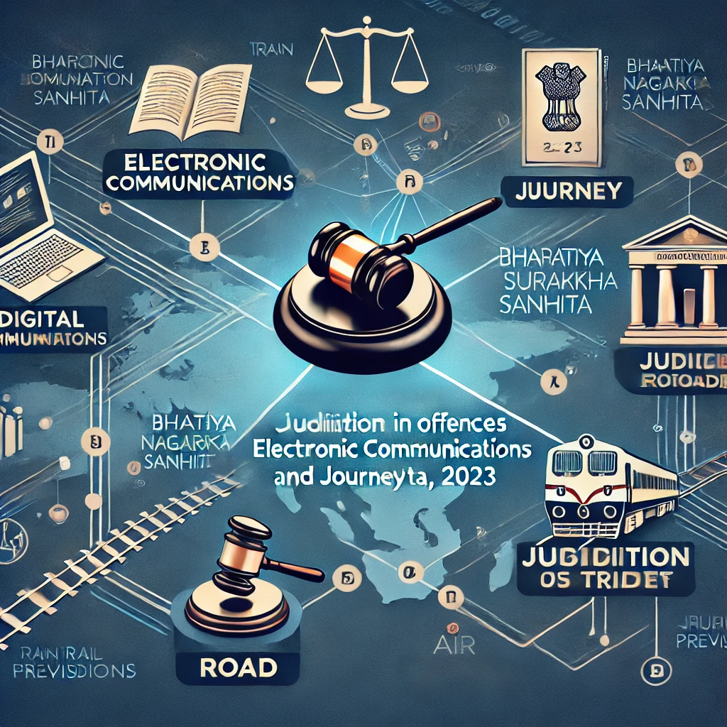 Jurisdiction in Offences Involving Electronic Communications and Journey: Provisions of Bharatiya Nagarik Suraksha Sanhita, 2023