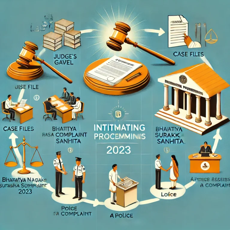 Initiating Legal Proceedings Under the Bharatiya Nagarik Suraksha Sanhita, 2023
