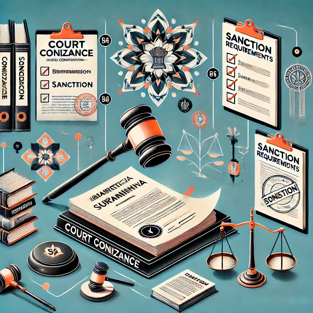 Understanding Court Cognizance and Sanction Requirements under the Bharatiya Nagarik Suraksha Sanhita, 2023