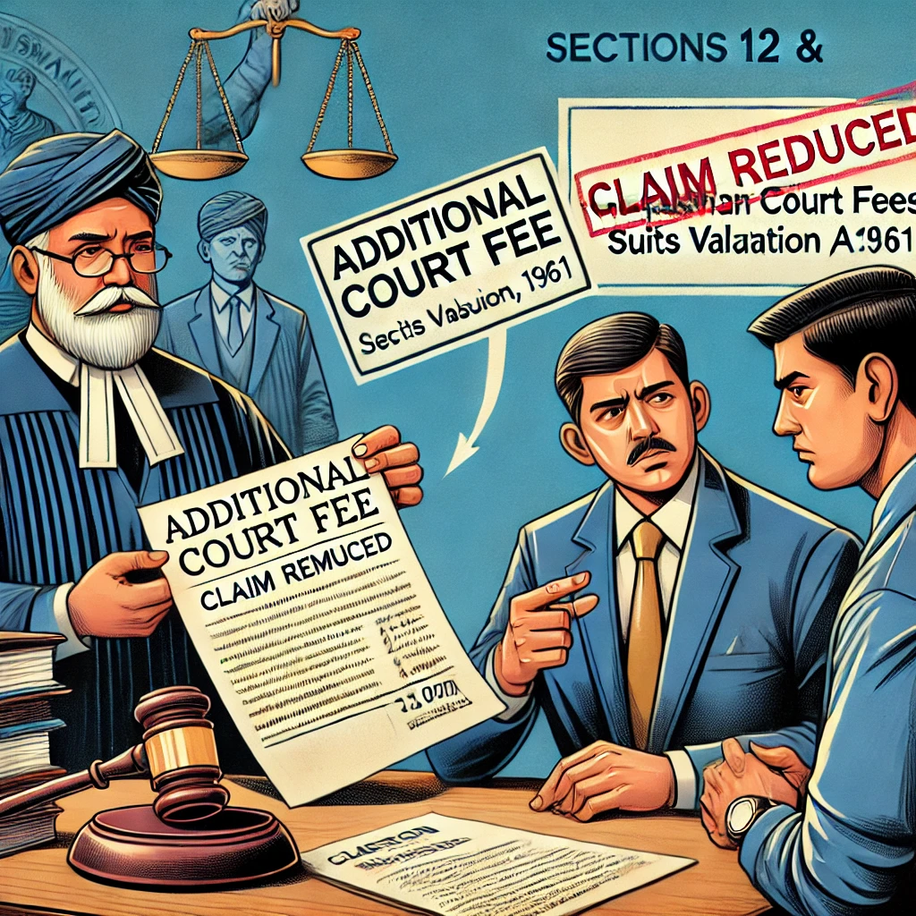 Additional Court Fees and Claim Relinquishment: Sections 12 & 13 of The Rajasthan Court Fees and Suits Valuation Act, 1961