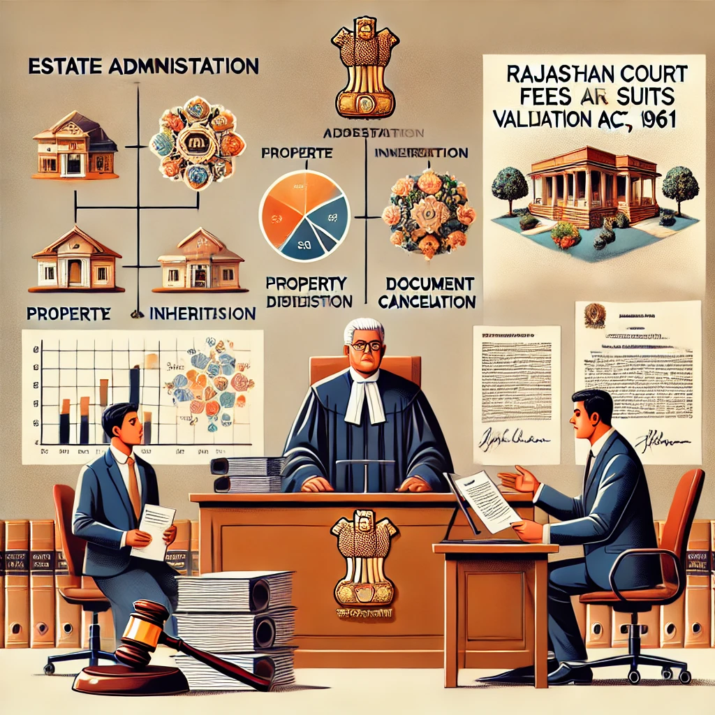 Understanding Administration and Cancellation Suits in Rajasthan (Section 37 & 38 of the Rajasthan Court Fees and Suits Valuation Act, 1961)