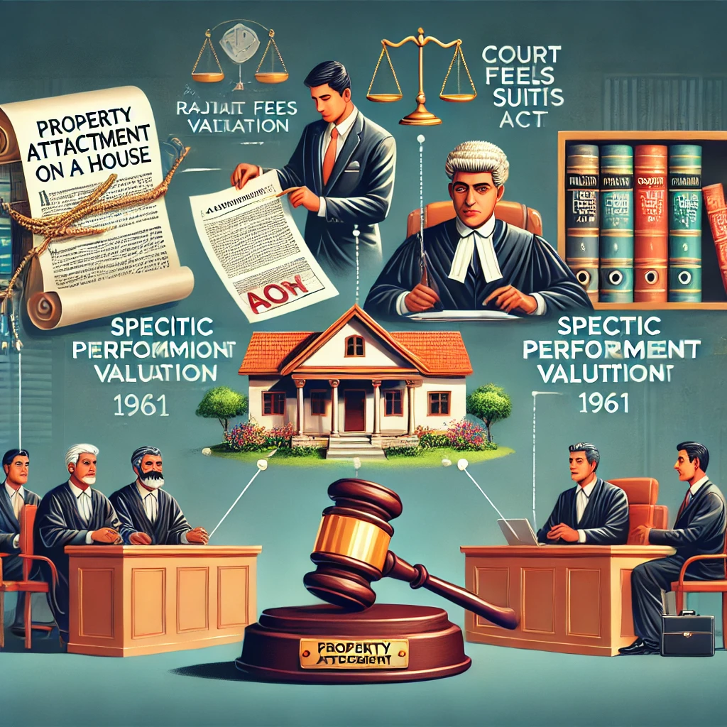 Understanding Suits for Attachment and Specific Performance in Rajasthan (Section 39 & 40 of the Rajasthan Court Fees and Suits Valuation Act, 1961)