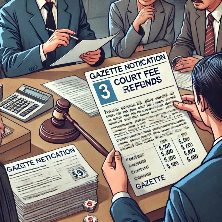 Section 65, 65A & 65B: Government's Power to Reduce, Exempt, and Refund Court Fees