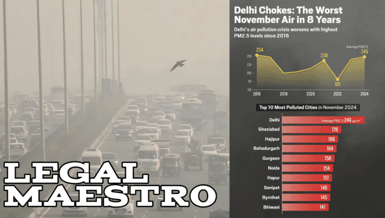 Delhi’s AQI Crisis: Constitutional Analysis of Article 21 Violations Amid Severe Air Pollution  