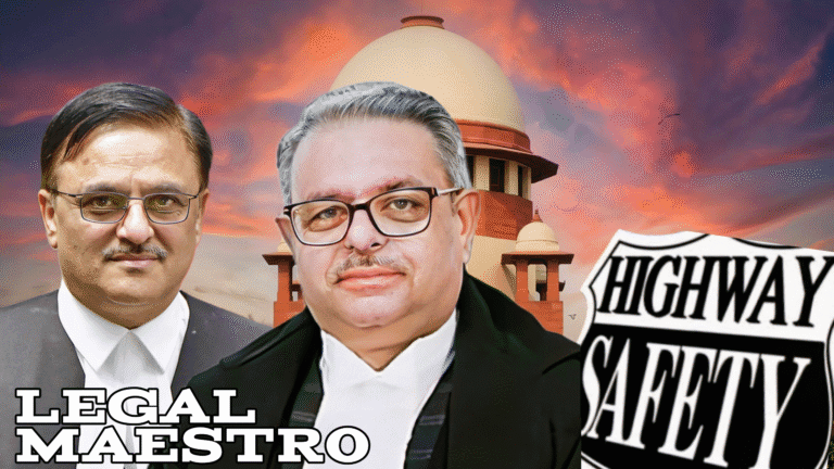 Ensuring Safe and Encroachment-Free Highways: A Landmark Ruling by Justices Abhay S. Oka and Augustine George Masih