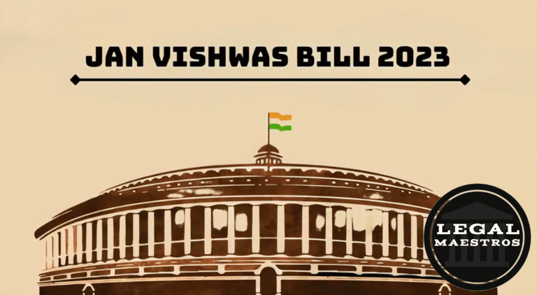 Jan Vishwas Act, 2023 Simplified: Streamlining Compliance and Decriminalizing Minor Offenses Across 42 Indian Laws