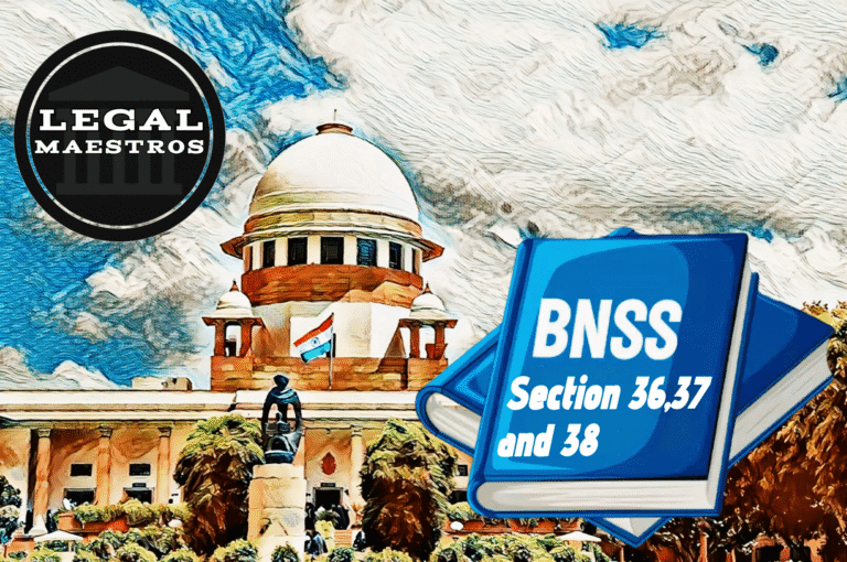 Section 35, BNSS 2023 – Arrest Without Warrant for Cognizable Offence in Officer’s Presence