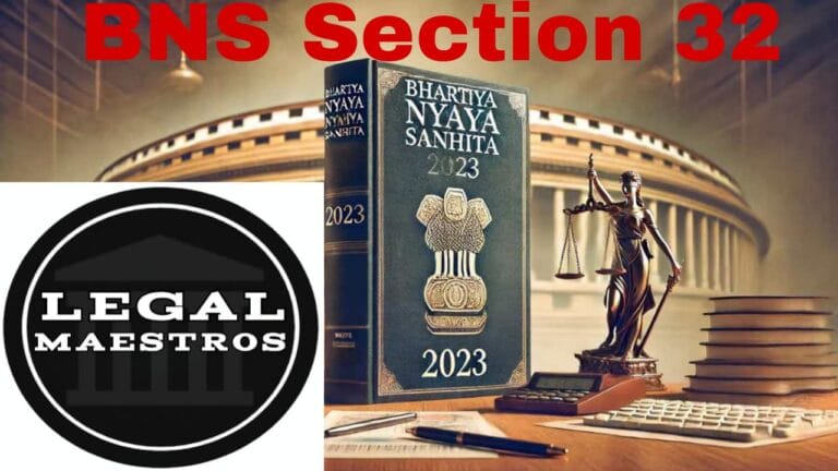 Understanding Section 32 of the Bharatiya Nyaya Sanhita, 2023: Acts Committed Under Threat of Instant Death
