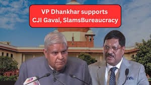 CJI Gavai’s Maharashtra Visit Marred by Protocol Breach: VP Dhankhar Backs Judiciary