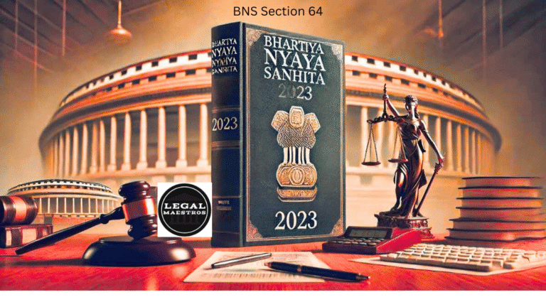 Section 64 of the Bharatiya Nyaya Sanhita, 2023: Understanding Punishment for Rape