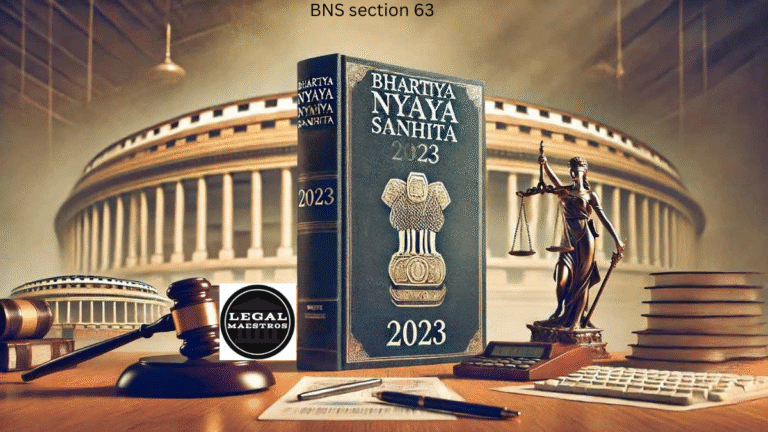 BNS Section 63 Explained: New Definition and Rules About Rape in India