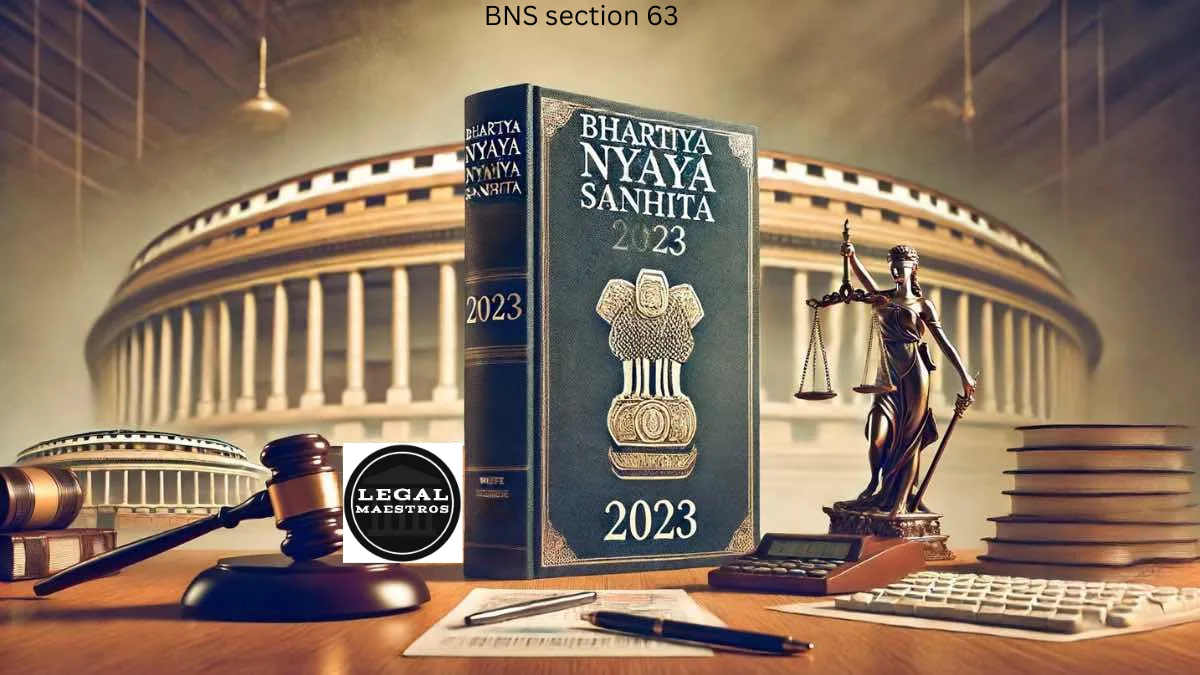 BNS Section 63 Explained: New Definition and Rules About Rape in India