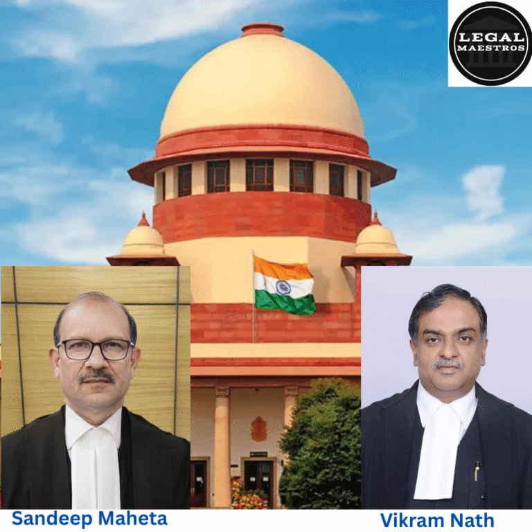 Justice Vikram Nath and Justice Sandeep Mehta Reinstate Trial Court Verdict in Land Partition Dispute