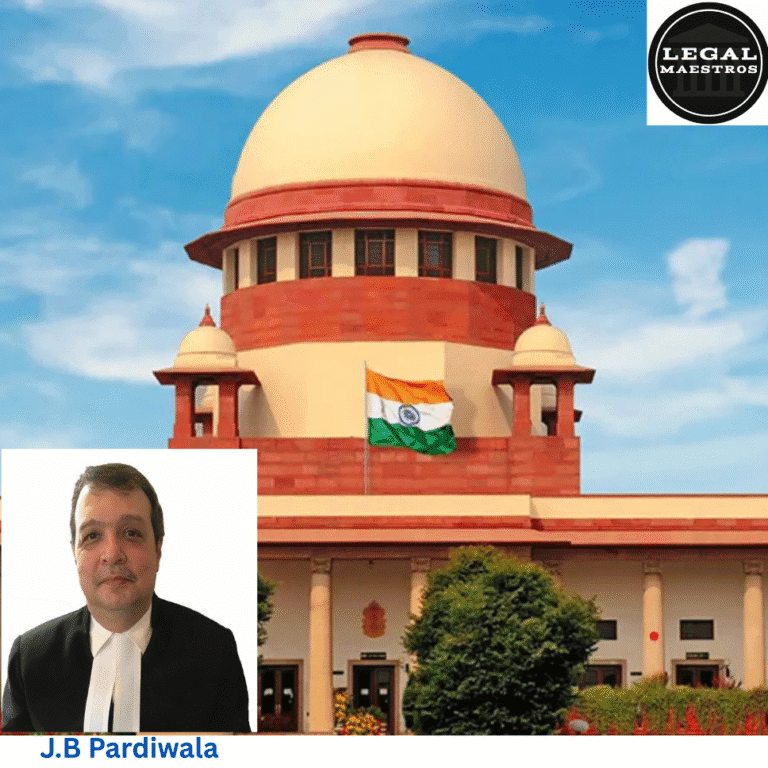 Justice J.B. Pardiwala Condemns Bail for Child Trafficking Accused and Upholds Victims' Rights