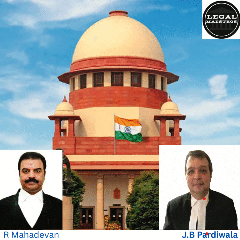 Justice J.B. Pardiwala and Justice R. Mahadevan Uphold Strict Limitation Rules in Commercial Disputes
