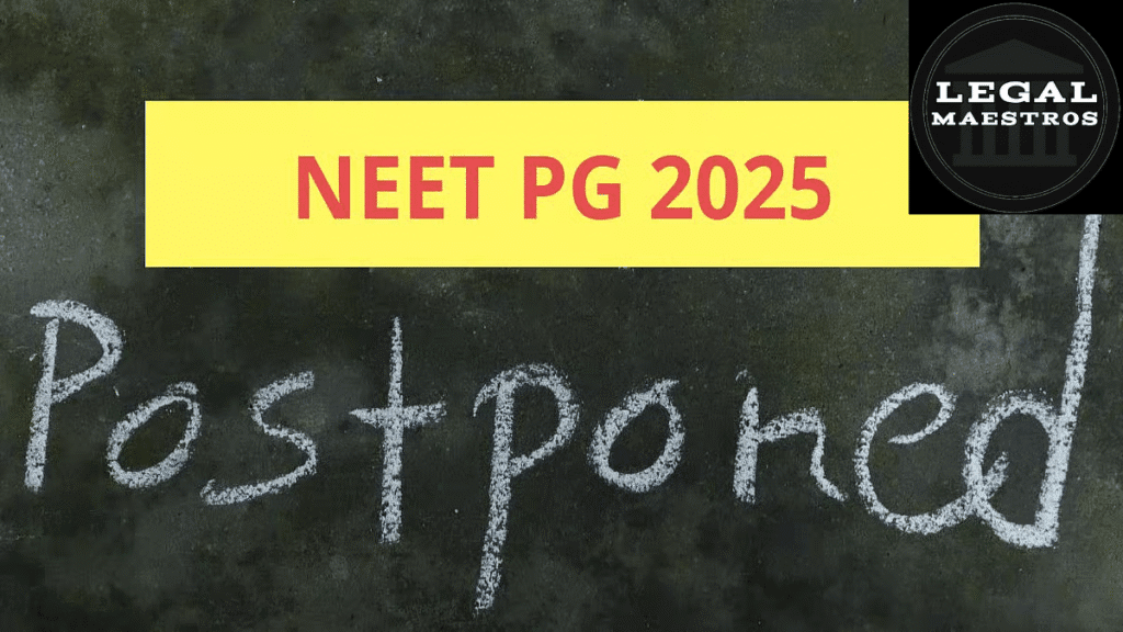 Why Supreme Court ordered the postponement of NEET-PG?