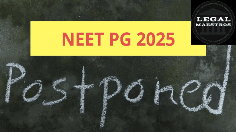 Why Supreme Court ordered the postponement of NEET-PG?