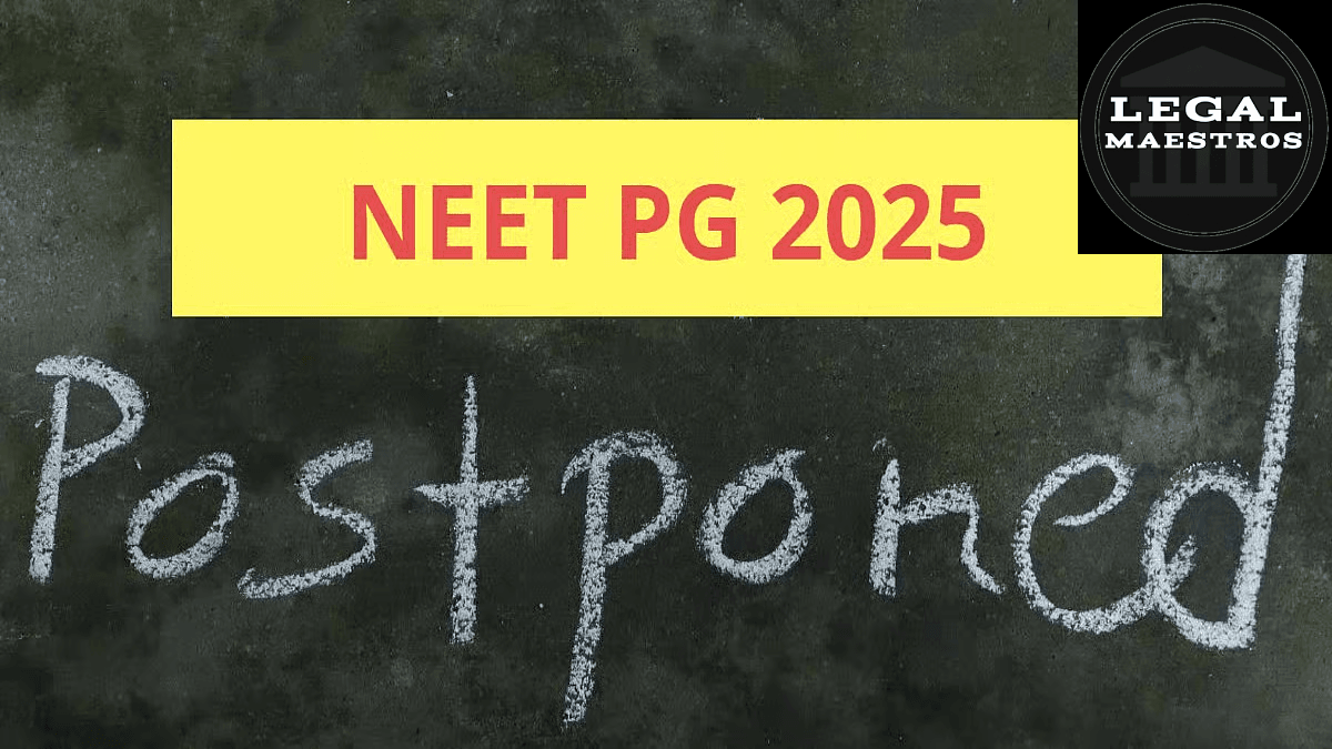 Why Supreme Court ordered the postponement of NEET-PG?
