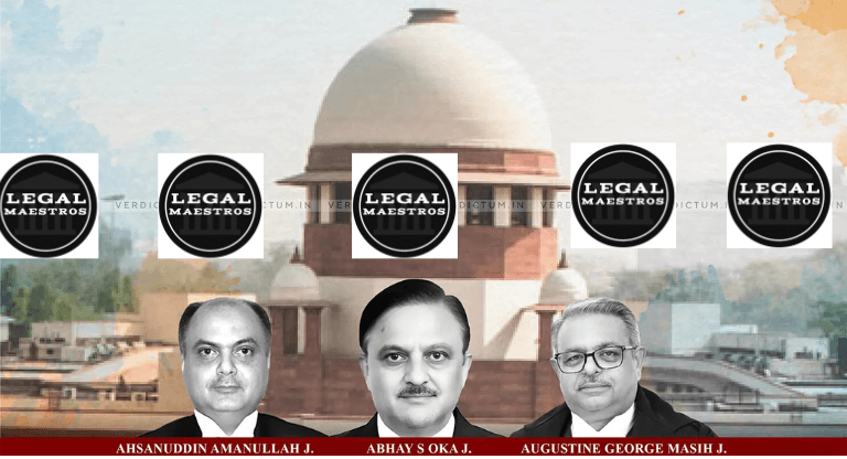Supreme Court Bench of Justices B.R. Gavai and Augustine George Masih Clarifies Non-Applicability of 2012 Amendment in Haryana Parole Violation Case