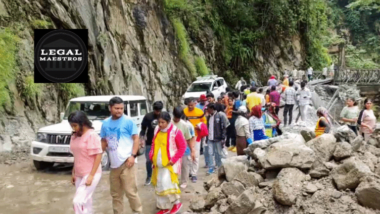How the Disaster Management Act Empowers Sikkim Landslide Rescue