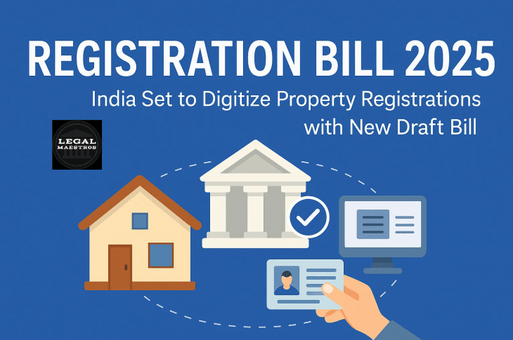 Registration Bill 2025 Simplified: Transforming India’s Property Registration with Digital Ease