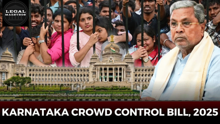 Karnataka’s Crowd Control Bill, 2025: Unpacking the New Law Post-RCB Stampede