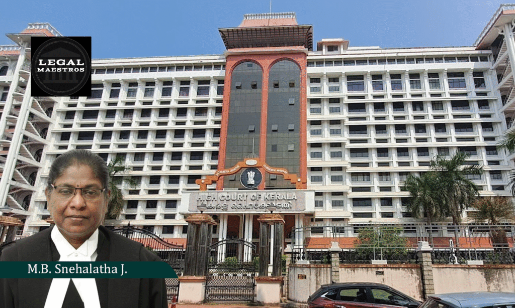Supreme Court Ruling by Justice M.B. Snehalatha Affirms That Widow Retains Right to Matrimonial Home Despite Husband’s Death Under Domestic Violence Act