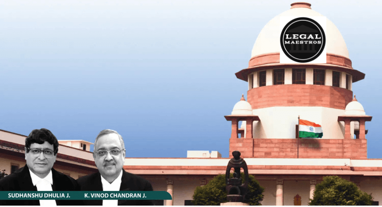 Supreme Court Bench of Justices Sudhanshu Dhulia and K. Vinod Chandran Clarifies Liability in Accidents Involving Hazardous Goods Vehicles Without Proper Endorsement