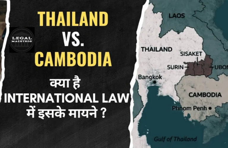 Thailand-Cambodia Truce 2025: Legal Framework Under International Law Explained