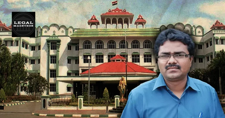 Madras HC Slams Retired Judges’ Remarks in Advocate Vanchinathan’s Caste Bias Case