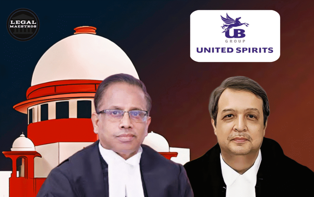Supreme Court Bench of Justices J.B. Pardiwala and K.V. Viswanathan Says Liquor Makers Must Pay Entry Tax: No Relief for United Spirits