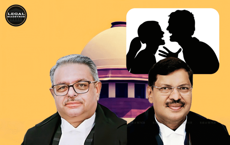 Supreme Court Ends Bitter Matrimonial Feud, Dissolves Marriage and Quashes All Cases: Bench Led by CJI B.R. Gavai and Justice A. G. Masih