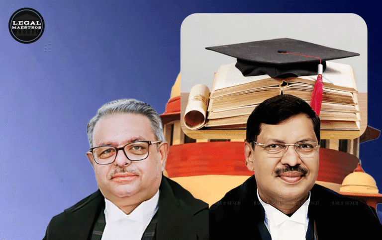 Student's Hard-Earned Degree Protected by Supreme Court: Bench of Justices B. R. Gavai and Augustine George Masih Intervenes in Admission Row.