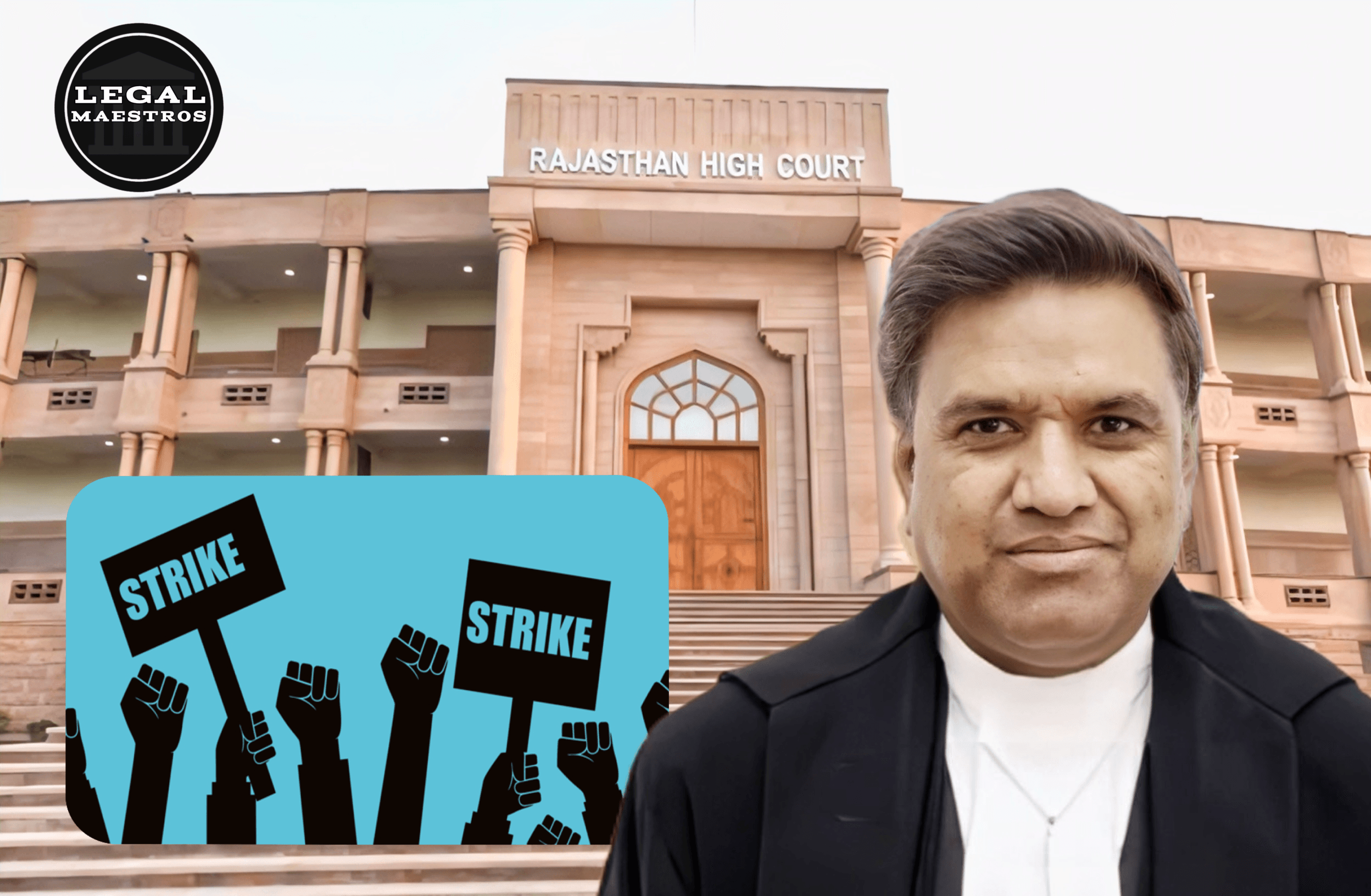 Rajasthan High Court Orders End to Court Staff Strike: Justice Ashok Kumar Jain Demands Immediate Return to Duty, Warns of ESMA Invocation.