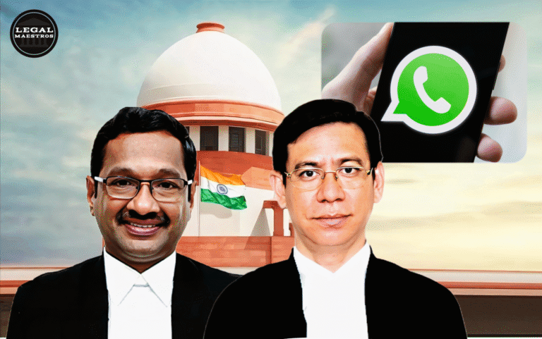 Supreme Court Mandates Physical Service for Section 35 BNSS Notices, Rejects WhatsApp: Bench of Justices M.M. Sundresh and N. Kotiswar Singh