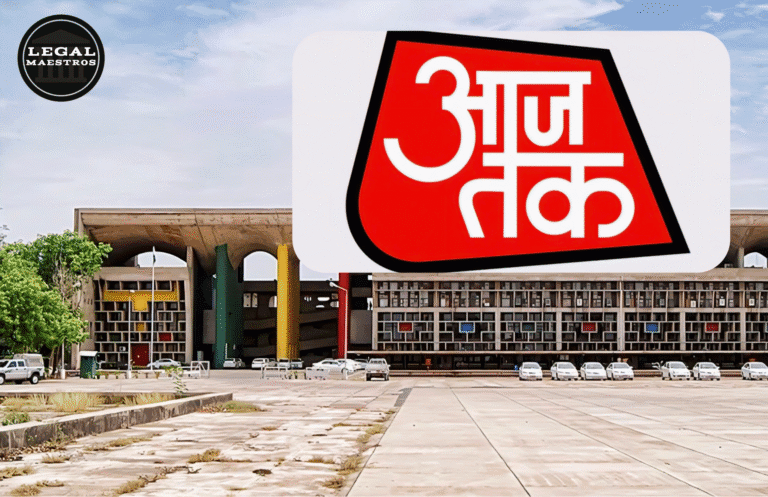Punjab and Haryana High Court Upholds Defamation Case Against Aaj Tak, Rejecting Plea to Quash Legal Proceedings