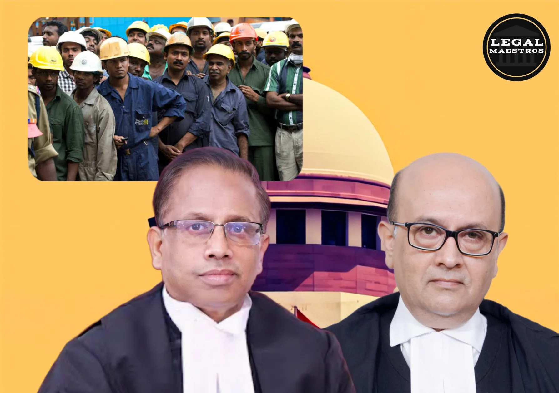 Supreme Court Restores Compensation to Worker’s Family: Justices Manoj Misra and K.V. Viswanathan Hold Accident While Commuting to Work Covered Under Employment Law