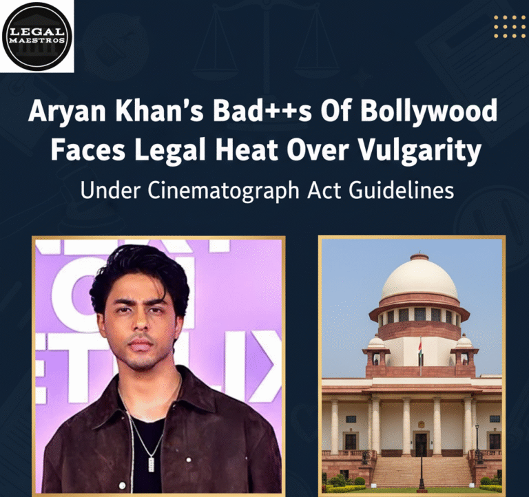 Aryan Khan's Bad***s Of Bollywood Faces Legal Heat Over Vulgarity Under Cinematograph Act Guidelines