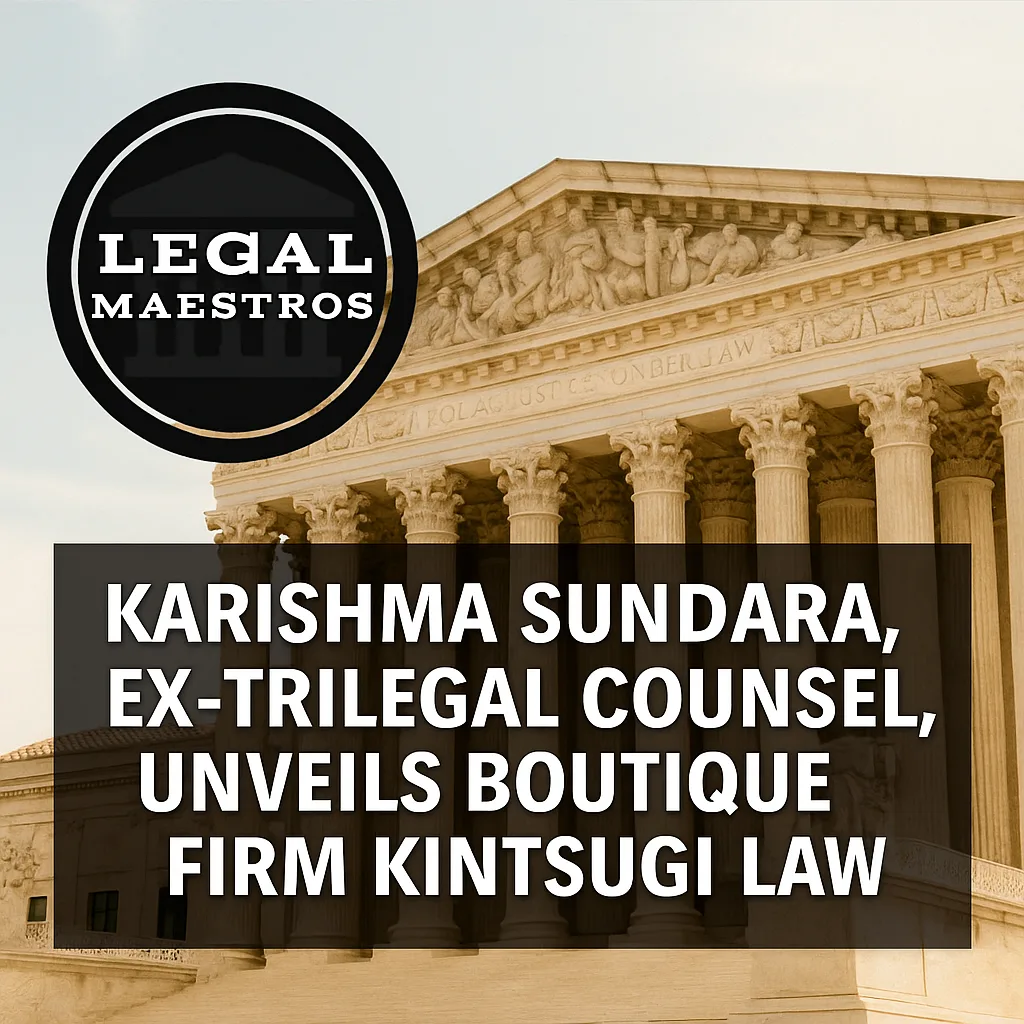 Karishma Sundara, Ex-Trilegal Counsel, Unveils Boutique Firm Kintsugi Law