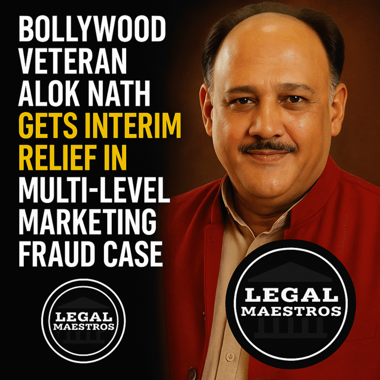 Bollywood Veteran Alok Nath Gets Interim Relief in Multi-Level Marketing Fraud Case