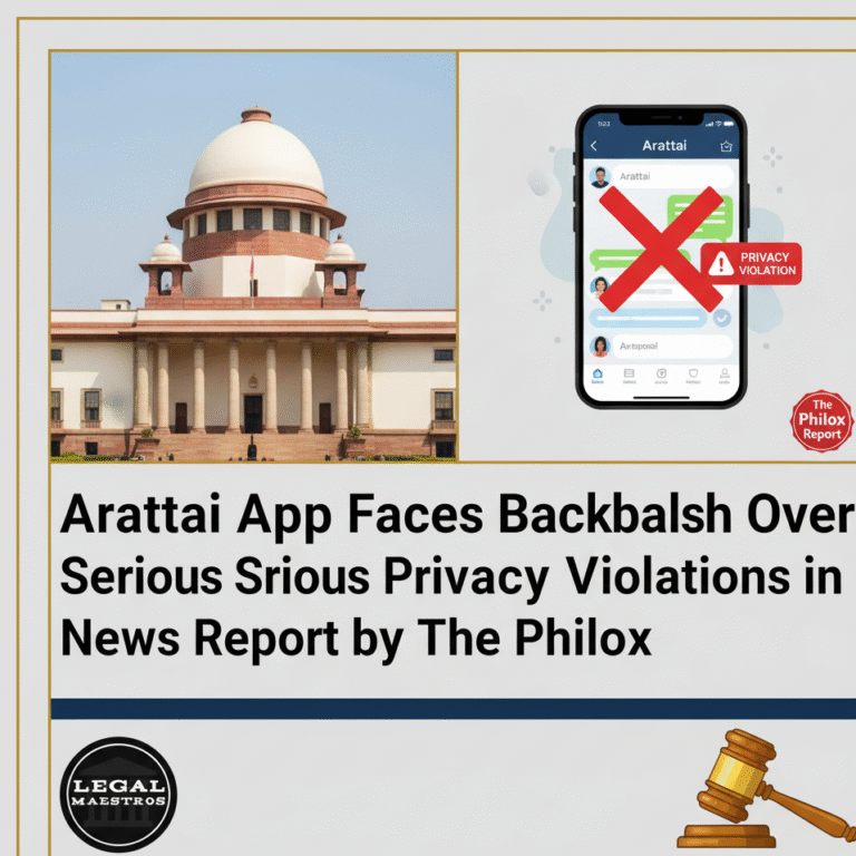 Arattai App Faces Backlash Over Serious Privacy Violations in News Report by The Philox