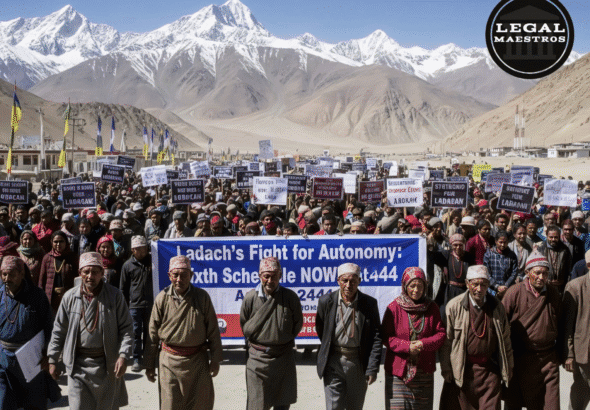 Ladakh's Fight for Autonomy: Demanding Sixth Schedule Protections Under Article 244