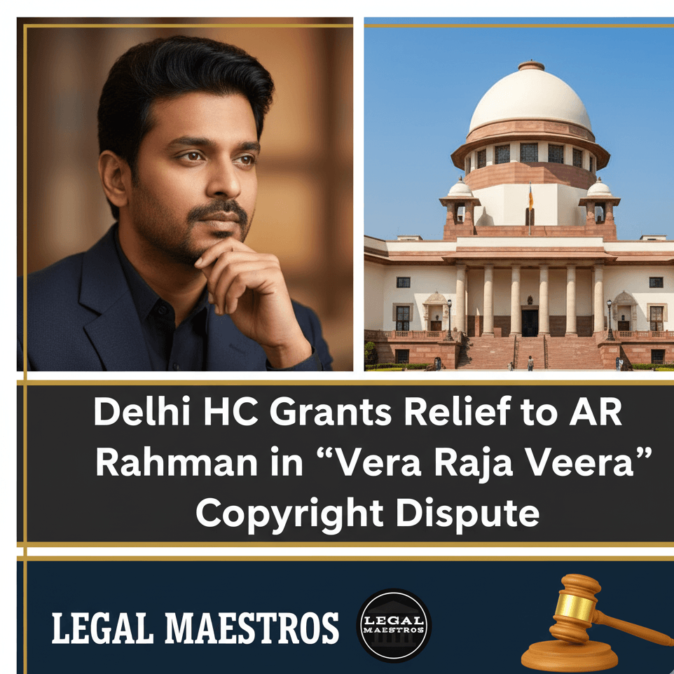 Delhi HC Grants Relief to AR Rahman in 'Veera Raja Veera' Copyright Dispute
